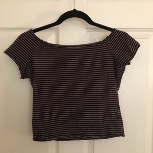 Brandy Melville Rin Striped Top
